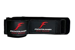 FrontRunner Fitness Men's Get Stronger Padded Weightlifting Wrist Supports - Black