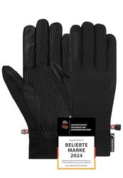 Reusch Kavik Touch-TEC STORMBLOXX™ Guanti unisex, caldi, antivento e idrorepellenti, per uomo e donna, compatibili con touch screen per cellulare e tablet