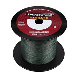 SPIDERWIRE Ss20g-1500 Vert Mousse furtif 0,25 mm Unisexe, 1500yd | 1371m