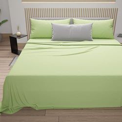 PETTI Artigiani Italiani - Lenzuola Una Piazza e Mezza Cotone, Completo Letto Piazza e Mezza, Set Lenzuola Piazza e Mezza, Lenzuola Sotto con Angoli, Lenzuola Sopra e Federe, 100% Made in Italy