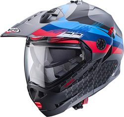 CABERG TOURMAX X SARABE MATT GUN METAL/BLACK/BMW COLORS L CASCO APRIBILE