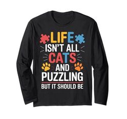 Puzzler Puzzles Gatti Puzzle Divertente Puzzle Maglia a Manica