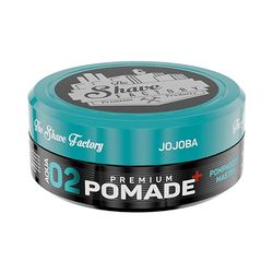 The Shave Factory Premium Pomade 150ml 02 Pompadour Master with Jojoba Extra Hold & Shine