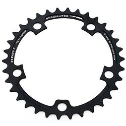 Spécialités TA Unisex Nerius 11 hastighet Campagnolo kompakt 110 st offset kedjering, svart, inre 34t