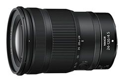 Nikon NIKKOR Z 24-120 F/4 S, TeleObiettivo Ampia Lunghezza Focale, Grande Versatilità, Trattameno Arneo, Qualità S-Line, Messa a Fuoco Multipla, nero [Nital Card: 4 Anni di Garanzia]