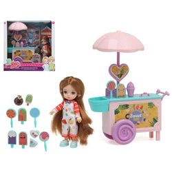 BigBuy Fun Sally Ice Cream Shop Babypop