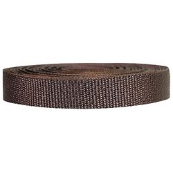 Strapworks Sangle légère en polypropylène Cerclage en polyéthylène pour réparation de matériel de Bricolage extérieur, Colliers pour Animaux de Compagnie, travaux manuels, (PP), Marron, 3/4" x 50 yard