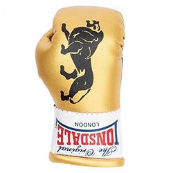 Lonsdale Women's Mini Boxing Gloves Promotional Gold One Size