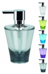 Spirella Distributeur de Savon Acrylique Max Light Gris