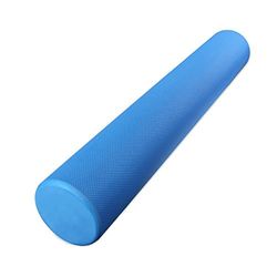 Gyhunjik Master Adultos Rodillo de Espuma EVA 90 x 15 cm Rollo de Masaje, Azul, None