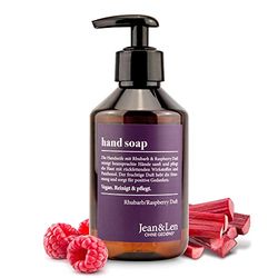Jean & Len Rhubarb & Raspberry Mydło w Płynie, 250 ml