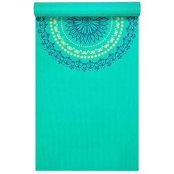ProsourceFit Mats de ioga de 3/16" (5 mm) Etiqueta para conforto e estabilidade com desenhos impressos exclusivos