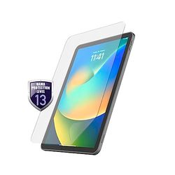 Hama Protective Glass for Apple iPad 10.9 Inch (10th Gen 2022) (Tablet Screen Protector, Glass Protector with 9H Hardness, Scratch-Resistant, Shockproof, 0.3 mm Thin, Flexible Screen Protector, Ultra
