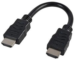 PRO SIGNAL PSG91337 High Speed 4K UHD HDMI Lead, Male to Male, 0.15m Black