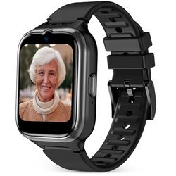 SPC Smartee 4G Senior – Reloj Inteligente para Mayores con Letras Grandes, botón SOS, GPS y perímetro de Seguridad, Llamadas/videollamadas, Ritmo cardíaco y gestión smartwatch en App SPC Smart Clan