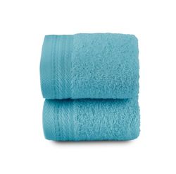 Top Towel - Lot de 2 Serviettes de Bidet - Serviettes de Bain - Petites Serviettes - 100% Coton peigné - 600 g/m² - Dimensions 30 x 50 cm - Aguamar