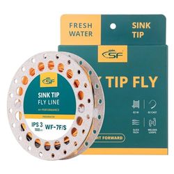 SF Zinkende Tip Line Vliegvislijn Gewicht Vooruit Taper Drijvende Zinkende Tip Line Oranje/Zwart WF7F/S IPS3