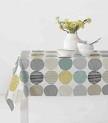 MANTEL ANTIMANCHAS DOTS 140 * 200 CM