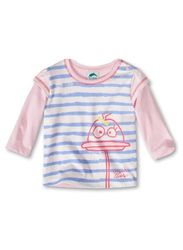 Sanetta baby - meisjeshemd, gestreept 112160