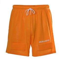 Bauer Short en Mesh Jaune/Noir Jaune s