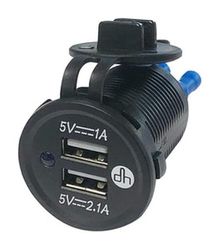 Cargador USB Tipo Faston con Carga rápida, Conector Seguro y Compacto, Ideal para Dispositivos electrónicos y Carga eficiente.