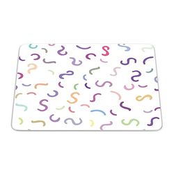 Bonamaison, Rectangle Pop Art Digital Printed Mouse Pad, Non-Slip Base, for Office and Home, Size: 22 x 18 cm
