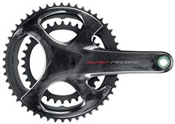 Campagnolo Unisex Super Record Carbon Ultra Torque TI 12 hastighetskedja Svart 165 mm 53-39T