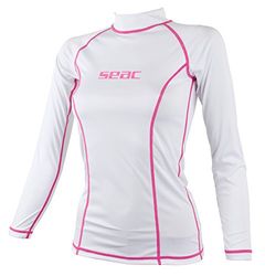 SEAC Women's T-Sun Long Rash Guard Shirt for Swimming, Surfing, Diving, UV Protection