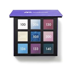 We Make-Up As Palette - Stardust (100, 306, 130, 200, 505, 300, 136, 133, 140) - 9 fards à paupières colorés ultra pigmentés avec miroir