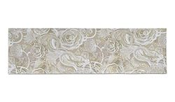 Passatoia da cucina, 100% Made in Italy, Tappeto antimacchia con stampa digitale, Runner antiscivolo e lavabile, Modello Elton, cm 100x52