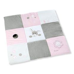 Sterntaler Emmi 9101838 Alfombra de Juego Acolchada, 100 x 100 cm, multicolor