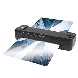 Plastificatrice A3 A4 A5 A6 A7 Pro Ultra veloce a caldo e freddo fino a 2 x 150 micron con temperatura regolabile per uso professionale intensivo