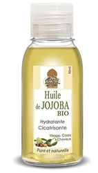 Huile de Jojoba BIO et naturelle - Nourrisante et Cicatrisante - Parfaite pour lutter contre l'acné - 50ml