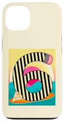 6th Kids Birthday Elementary School Surfing Six Case for iPhone 13