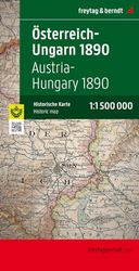 Austria - Hungary1890 f&b: Monarchiekarte