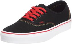 Vans Autentiska VQER6BI Unisex – klassiska sneakers för vuxna, Svart Rasta Black Red - 40 EU