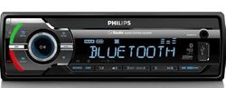 Philips CE235BT Autoradio Bluetooth + EDR Mechanic Free - Autoradio, Vivavoce, Lettore MP3 e USB/SDHC, Equalizzatore, Sintonizzazione Automatica Digitale, Plug & Play (FM/AM)