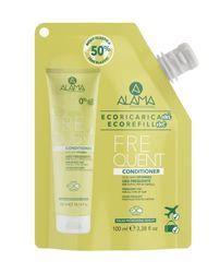 Alama Professional Eco-Refill Frequent Conditioner Nutriente, Balsamo per Tutti i Tipi di Capelli, Formula con Vitamine, 90% Ingredienti Naturali, Vegan, 100ml