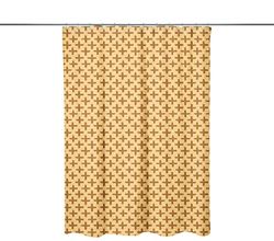 Bonamaison Digitally Printed Shower Curtain, 1 Piece 150x200 Cm - Designed And Manufactured in Turkey