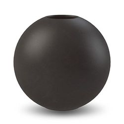 Cooee Design Ball Vaso em forma de bola, 20 cm, preto