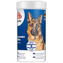 8in1 Compresse di Glucosamina per cani - Come integratore alimentare per cani adulti e anziani, 1 lattina (55 compresse)
