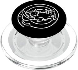 Peleas de gatos Tomcat del Y2K de los 90 PopSockets PopGrip para MagSafe