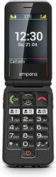 Emporia JOY 2G Clamshell Stylish Mobile Phone - Black (official UK and Ireland version)