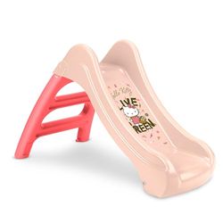 FEBER - Hello Kitty Slide, Tobogán Pequeño para Jardín, Escaleras Antideslizantes, Colores Resistentes a la Luz Solar y Cambios de Temparuta, Fácil Montaje, A Partir de 1 año, Famosa (FE202000)