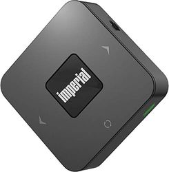 Imperial BART Mini Bluetooth 5.0 audiozender (zender - ontvanger van audiosignalen via Bluetooth, APTX-codec, batterij tot 20 uur, optische audio / 3,5 mm jack-ingang en -uitgang) zwart