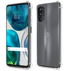 Genomskinligt silikonfodral för Motorola Moto G52 4G
