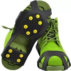 PARENCE - Antislip stijgijzers, schoenen en laarzen - maat XL (43-48) voor veilige avonturen - berg-, sneeuw-, wandel-, zomer-wintertractie-klimpijzers