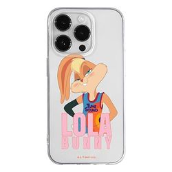 ERT GROUP mobiltelefonfodral för Iphone 14 PRO MAX originalt och officiellt licensierat Looney Tunes mönster Space Jam 021 optimalt anpassad till formen på mobiltelefonen, gedeeltelijk transparant