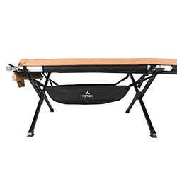 TETON Sport under barnsängsförvaring; perfekt följeslagare till TETON Sports Camping Babysängar; ett måste för användning av campingbarnsäng; förvaringsorganisatör för under din barnsäng, svart, 64,8 x 64,7 x 12,7 cm