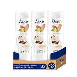 Dove 3 embalagens de loção de 400 ml